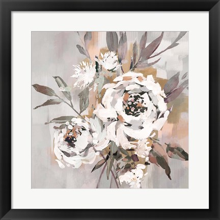 Framed Antique Rose II Print