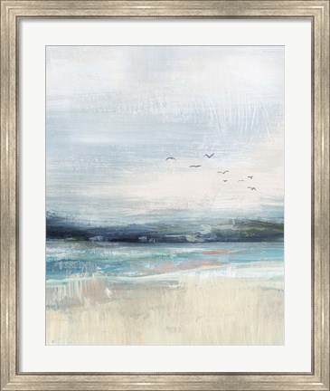 Framed Coastal Birds Print