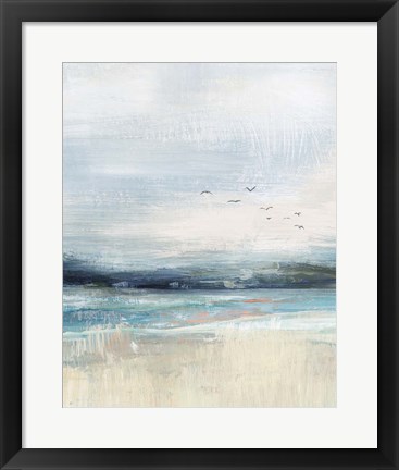Framed Coastal Birds Print