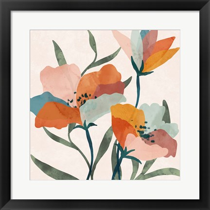 Framed Summer Bouquet Print