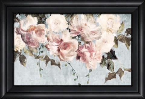 Framed Hanging Country Blooms Print