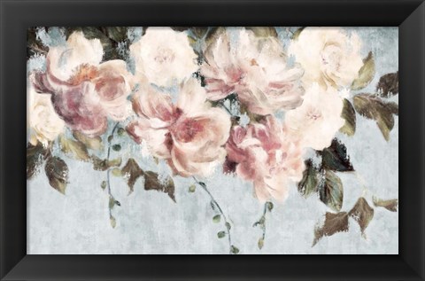 Framed Hanging Country Blooms Print