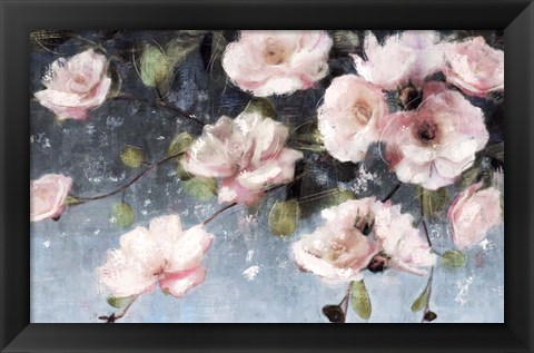 Framed Twilight Blooms Print