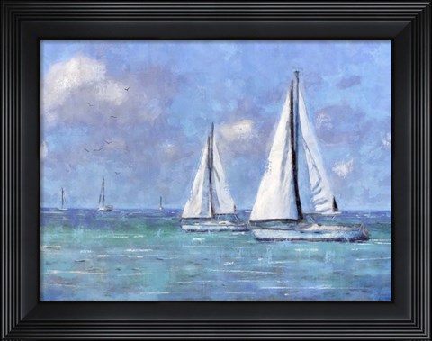 Framed Sailing Day Print