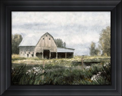 Framed Farmhouse Barn II Print