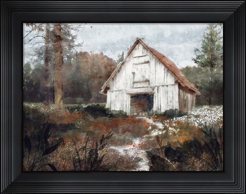 Framed Rusted Hearth Barn II Print