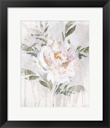 Framed Abstract Peony Print