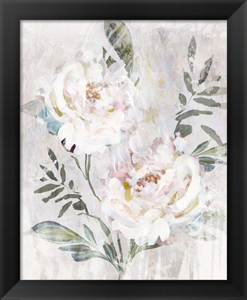 Framed Abstract Peony III Print