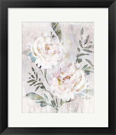 Framed Abstract Peony III Print