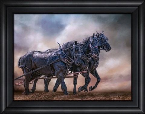 Framed Bold and Powerful Print