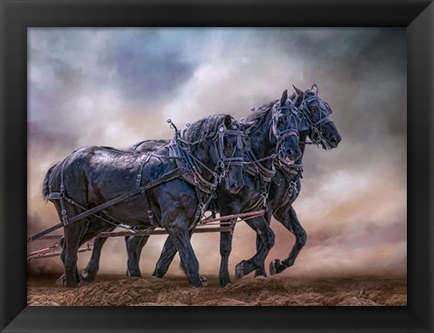 Framed Bold and Powerful Print