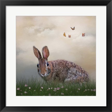 Framed Spring Softie Print