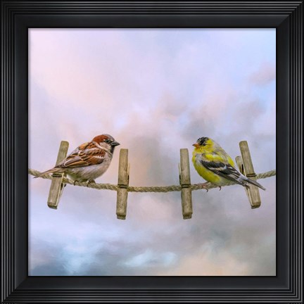 Framed Wash Day Print