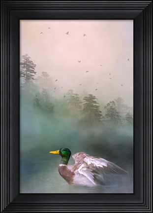 Framed Beauty in the Midst Print