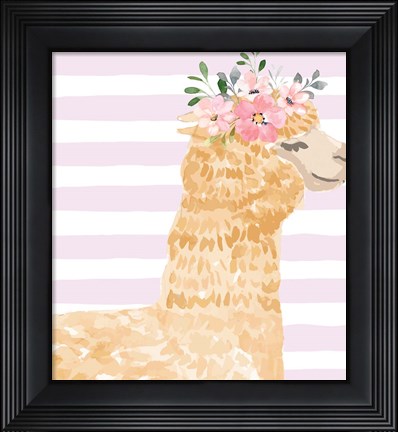 Framed Llama II Print