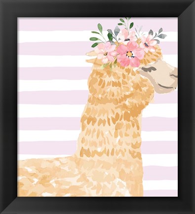 Framed Llama II Print