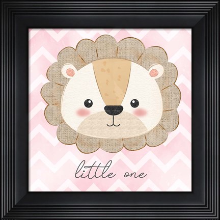 Framed Little One Lion Print