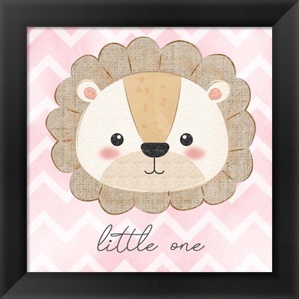 Framed Little One Lion Print