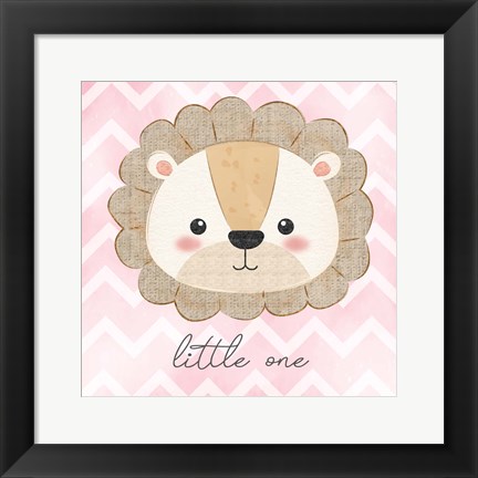 Framed Little One Lion Print