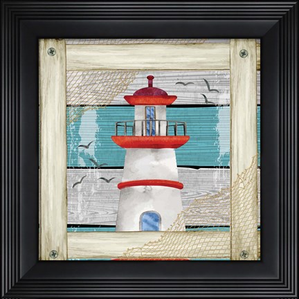 Framed Lighthouse Print