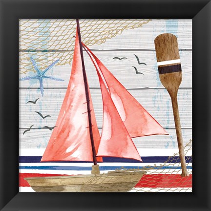 Framed Sailboat Print