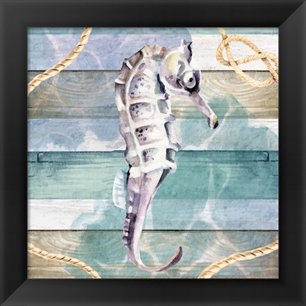 Framed Seahorse Print