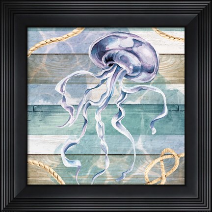 Framed Jellyfish Print
