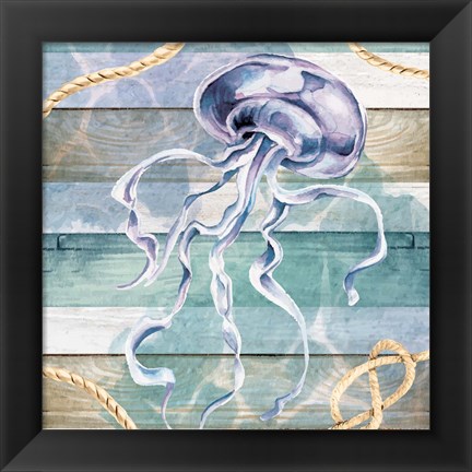 Framed Jellyfish Print