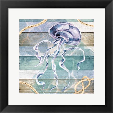 Framed Jellyfish Print