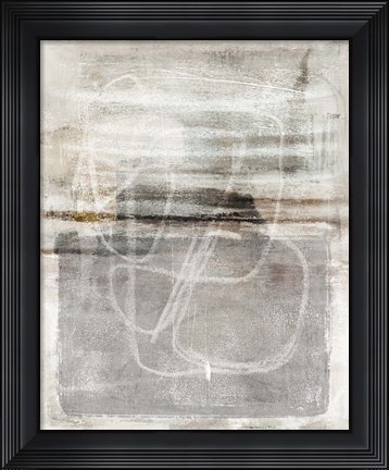 Framed Simple Silence Print