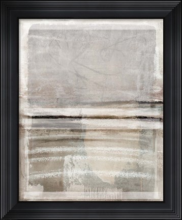 Framed Simple Silence II Print