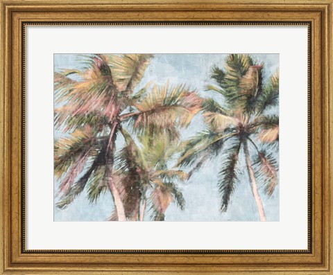 Framed Fun Palms Print