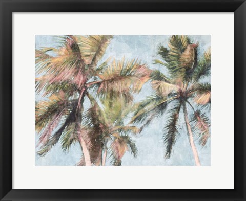 Framed Fun Palms Print