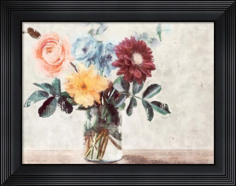 Framed Summer Bouquet Print