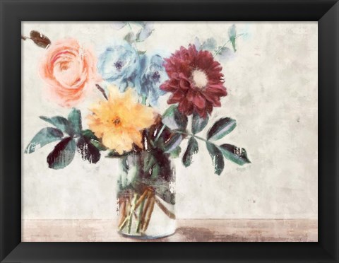 Framed Summer Bouquet Print