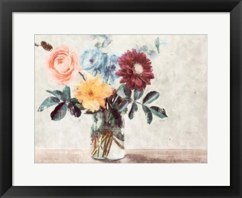 Framed Summer Bouquet Print