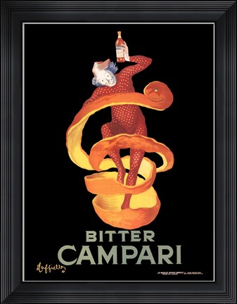 Framed Bitter Campari Print