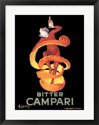 Framed Bitter Campari Print