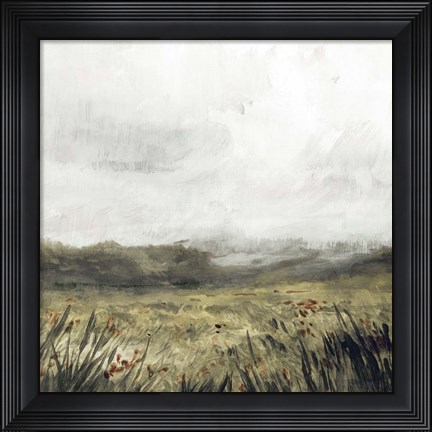 Framed Moody Landscape I Print