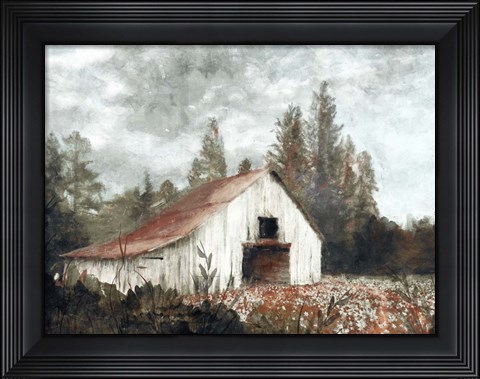 Framed Rusted Hearth Barn Print