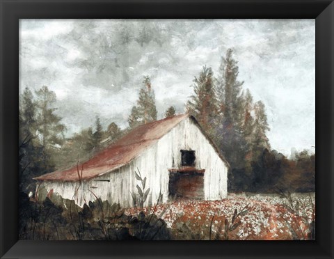 Framed Rusted Hearth Barn Print