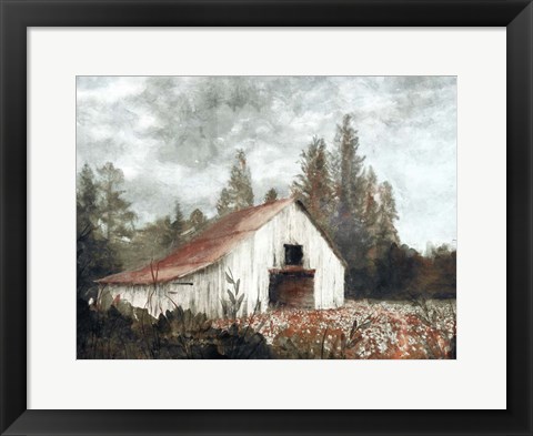 Framed Rusted Hearth Barn Print