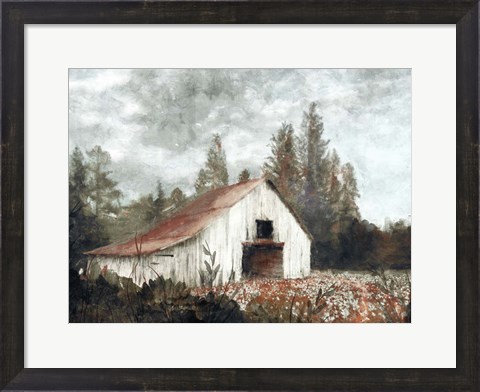 Framed Rusted Hearth Barn Print