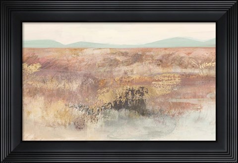 Framed Neutral Landscape Print