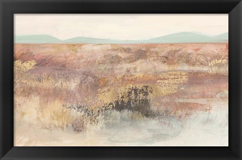 Framed Neutral Landscape Print