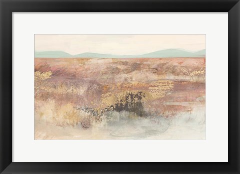 Framed Neutral Landscape Print