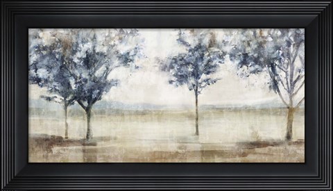 Framed Moody Trees Print