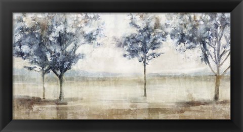 Framed Moody Trees Print