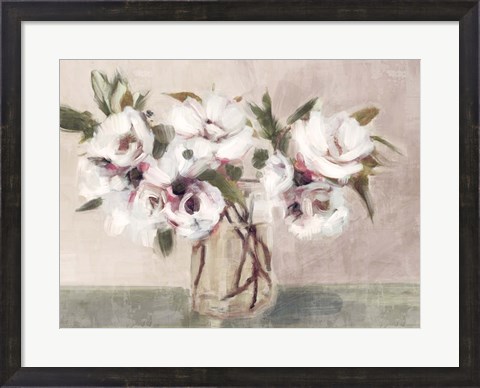 Framed Delicate Bouquet Print