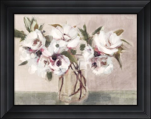 Framed Delicate Bouquet Print